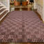 Hand Woven Wool Geometric Area Rug