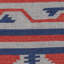 Tapis bleu / rouge tissé à la main Huntingburg-26297338