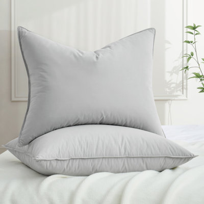 15% Goose Down Feather Pillow, Ultimate Comfort, and Support