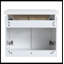 Meuble-lavabo double 59,60 po avec plateau Annalynn