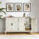 Phelan 60'' Wide Distressed Sideboard with Adjustable Shelves