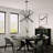 12 Light Brushed Nickel Large Chandelier-1954921591