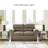 Gwenette 61'' Faux Leather Loveseat-107239672