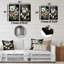Gilded Frost Snowdrops en or - ensemble de 2 impressions de neige-1004402701