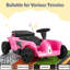 Voiture électrique 24V avec jouets pour enfants 2 places avec télécommande pour tout-petits 3-8 ans