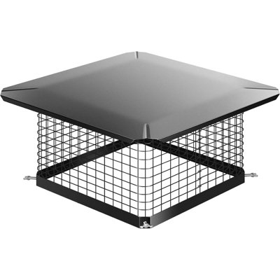 Square Galvanized Steel Chimney Cap