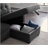 Upholstered Pull Out Sectional Sofa With Chaise-1131504644