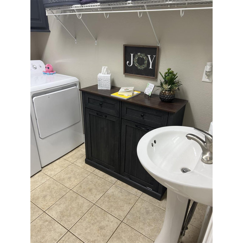 Laundry Basket Cabinet