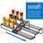 Freestanding Spice Jar & Rack Set with Adjustable Racks