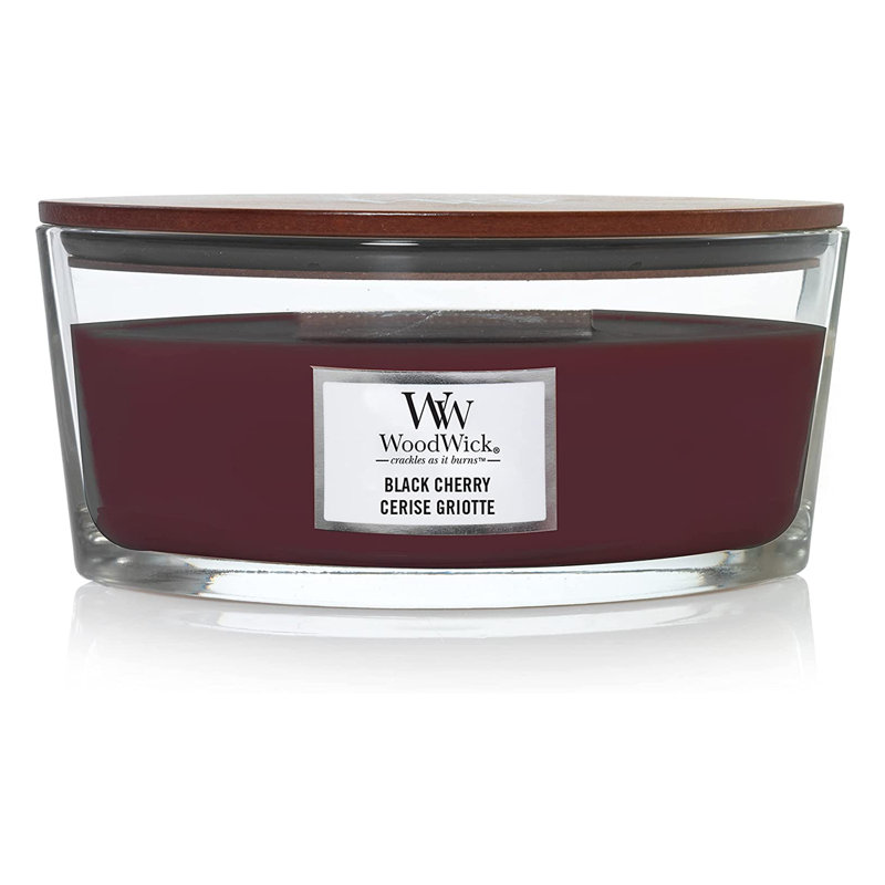 Black Cherry Scented Jar Candle