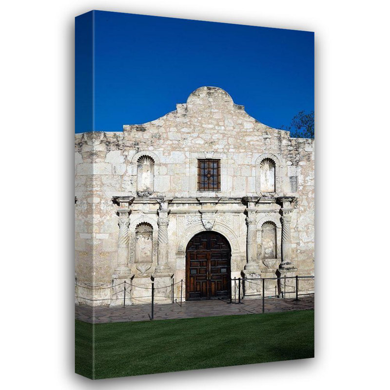 Lark Manor ™ Highmith, Carol, art sur toile tendue sous le titre: The Alamo, San Antonio, TX, H 48 po x l 30 po