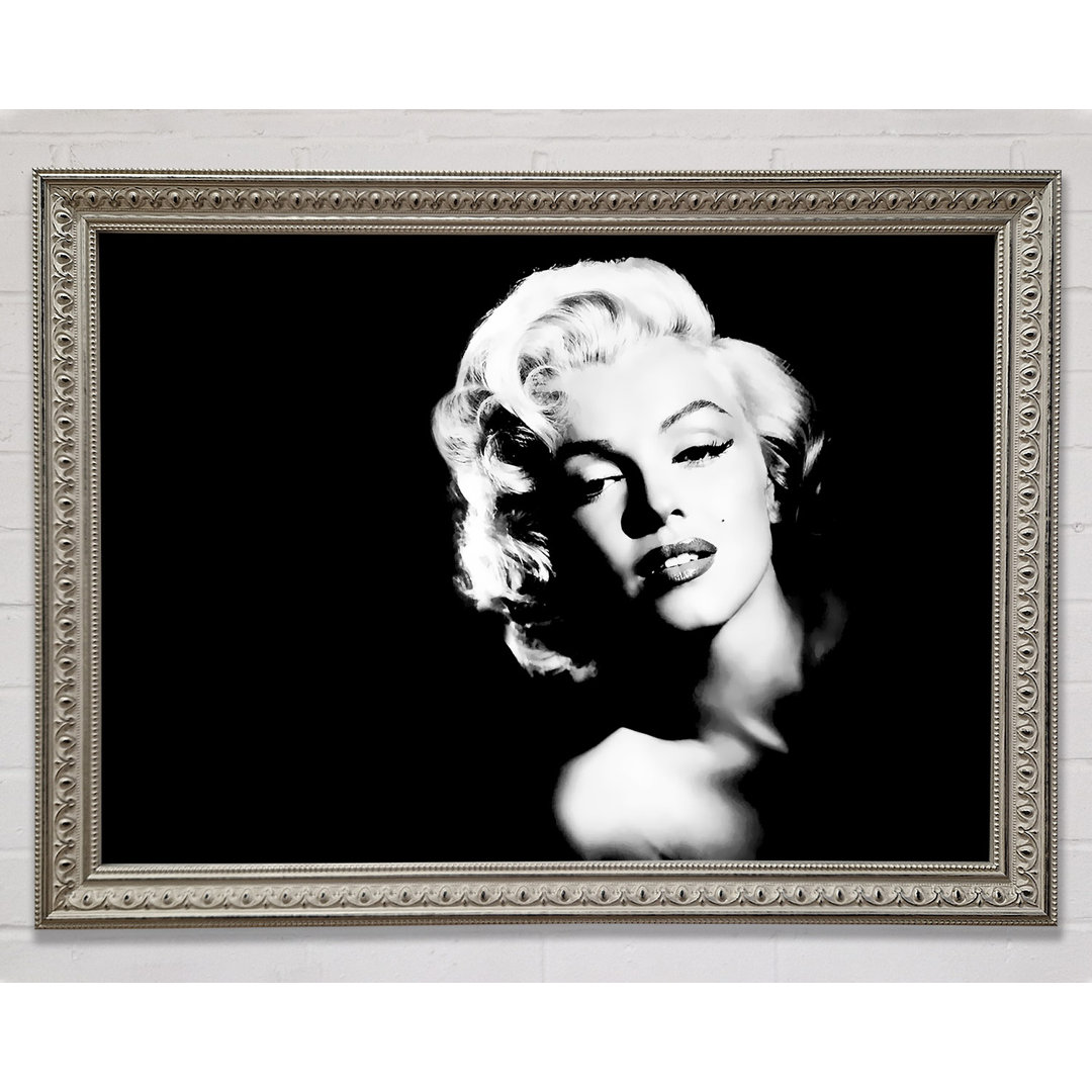 Gerahmtes Wandbild Marilyn Monroe The Look