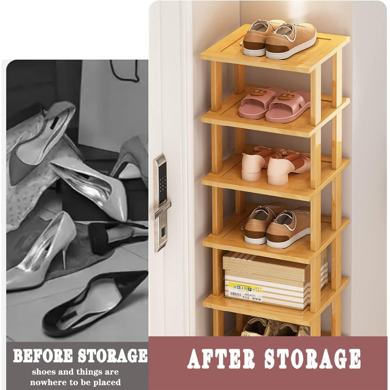 17 Pair Shoe Rack