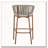 Outdoor Metal Rope Barstool