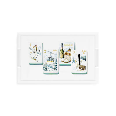 Mahjong Acrylic Decorative Tray