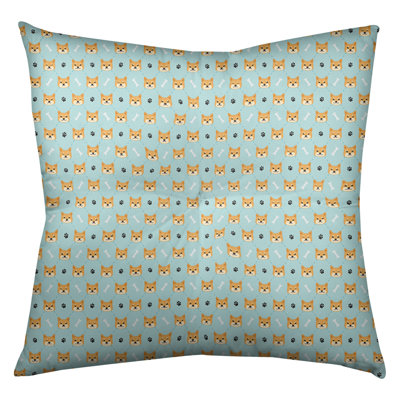 Coussin de sol Katelyn Elizabeth Shiba Inu