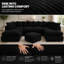 5 Seater Corduroy Corner Sofa -869341876
