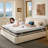 BEDLORE® 3'' Gel Memory Foam Mattress Topper with Cover, Medium-firm Mattress Addition with Breathable ＆ Washable Cover, Soften Mattress That Too Firm, for Back Pain Relief-118486488