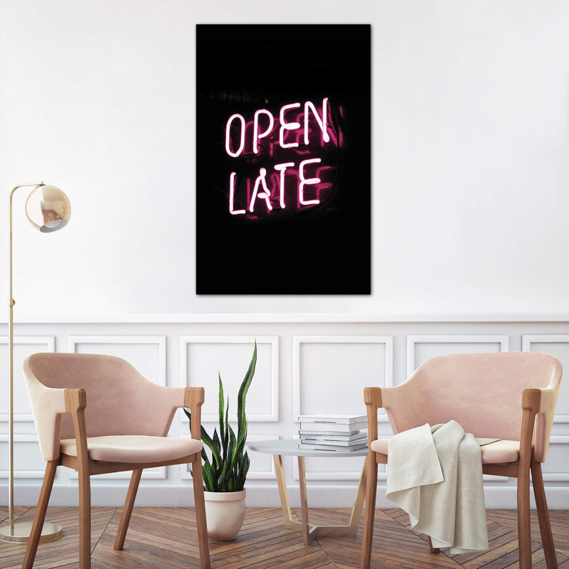Open Late - Wrapped Canvas Print, 101.6 cm H x 66.04 cm W x 3.175 cm D