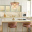 6-Light Crystal Chandelier