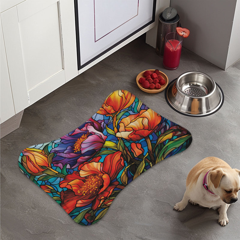 Tapis de vitrail - 1 pièce, Moyen (18 po)