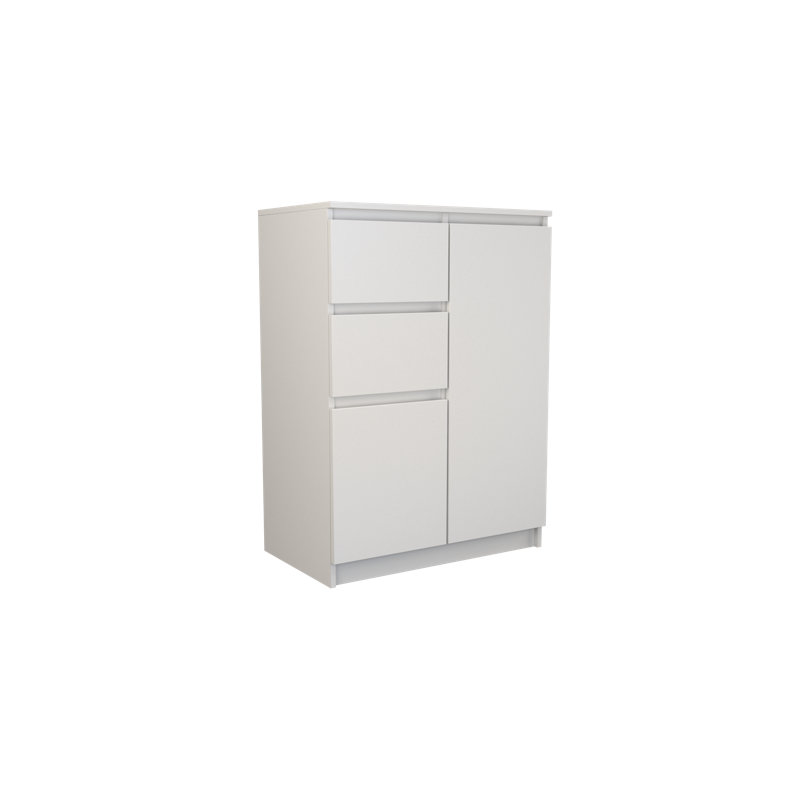 Spacek 70cm W 2 - Drawer Chest of Drawers, White