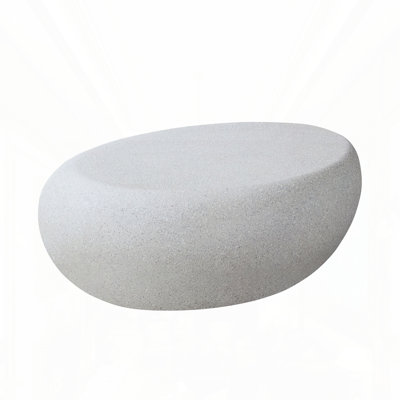 Fiberglass Elliptical Coffee Table
