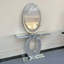 Miroir mural rond moderne en cristal concassé, fabriqué à la main - Miroir décoratif polyvalent de haute qualité-1909480875-1909480919
