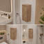 Armoire de salle de bain 12 po avec portes à fermeture douce et fixation flottante pour espaces compacts