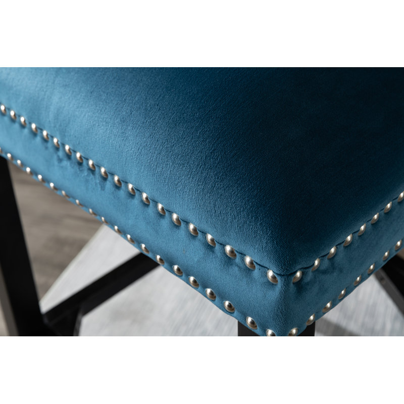 Cantu Bar Stool, Blue