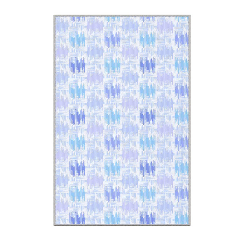 Premium Hall Carpet (2.6 x 9.8 ft), 100% Polyester, 0.3 in Pile Height | Antibacterial, Non-Slip Underside, 3D Digital Print | Machine Washable, Durable, Ideal for Home & Office, Easy Maintenance