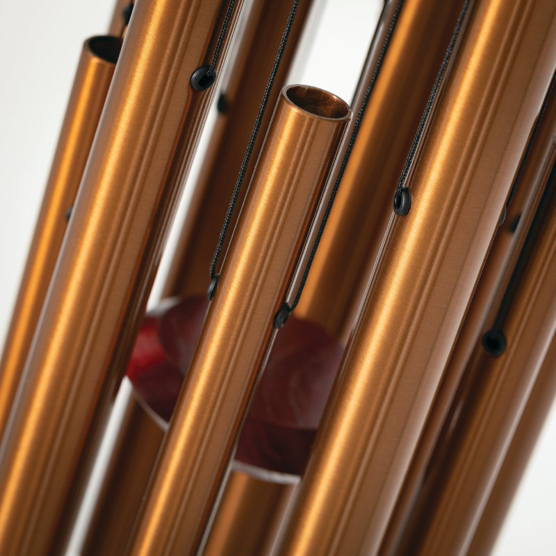 Carillon en métal abstrait et géométrique