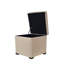 Repose-pieds carré avec rangement Woodside-21843443