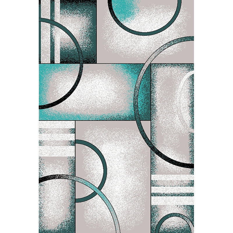 Mccampbell Performance Abstract Indoor Rug, Rectangle 2'7" x 4'