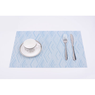 Jamarre Vinyl Geometric Rectangle Placemat