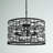 Sybil 3 - Light Dimmable Drum Chandelier-463377930