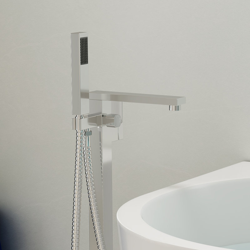 Robinet de baignoire autoportant KDK Home, Chrome