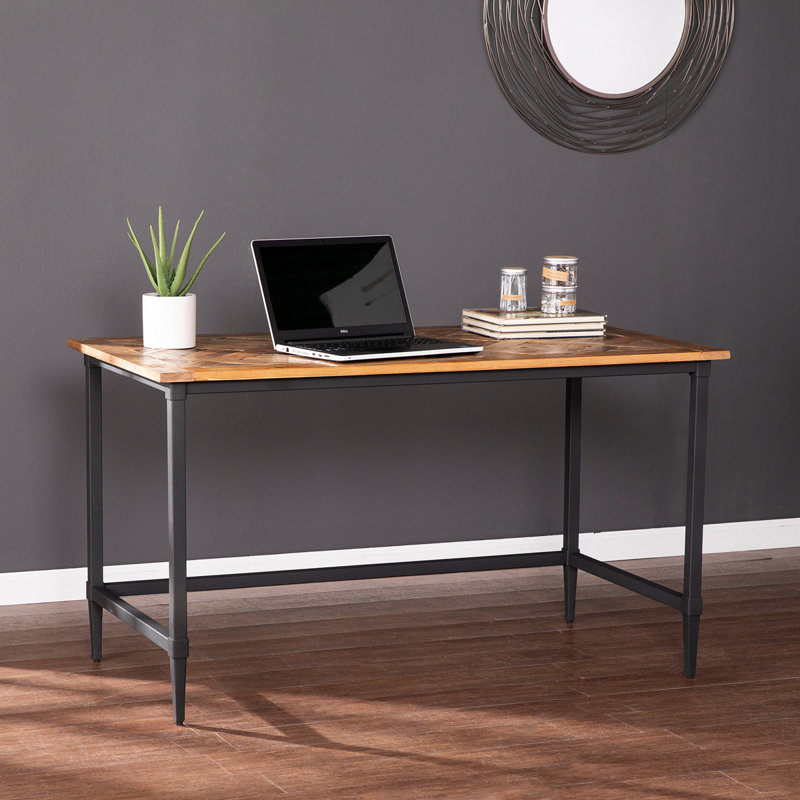 Bureau en bois massif récupéré Lawrenny