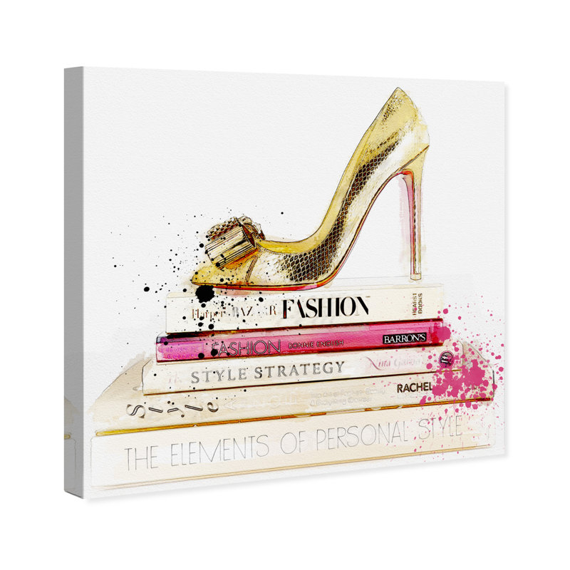 Impression sur toile pour chambre à coucher or, Toile tendue, H 12 po x l 12 po
