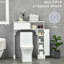 Au-dessus de la toilette, armoire de rangement autoportante pour salle de bain