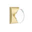 Passage Hampton Crystal Knob with Neos Rose-564467032
