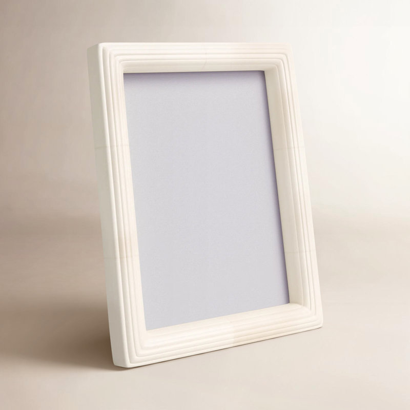 Cadre photo Zuriah, 5 po x 7 po, Blanc