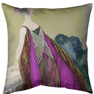 Housse de coussin Art Nouveau