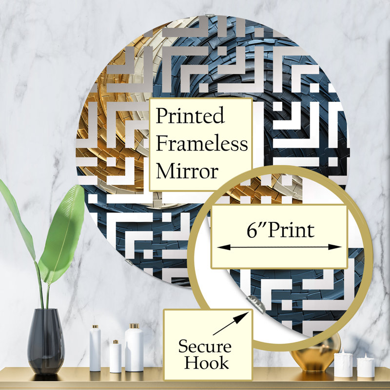 Camberlynn Circle Mirror, 31.4" x 31.4"