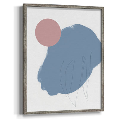 Elementary Abstract I Framed Print - Solid Wood