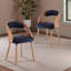 Chaise rembourrée avec structure en bois-439279393-468840567