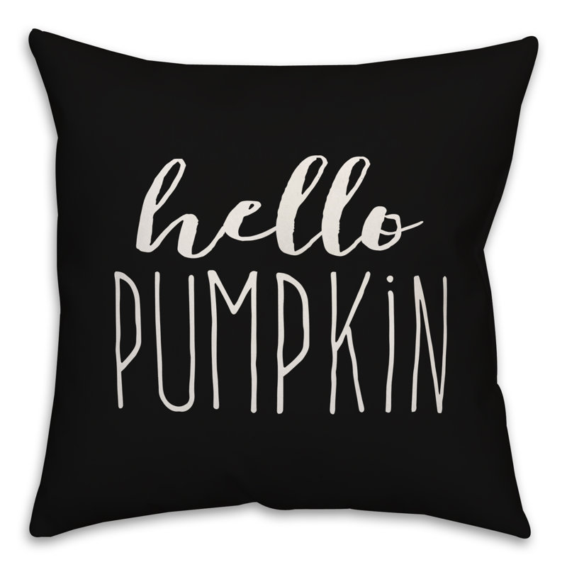 Pillow Cover, Black, 18" x 18"