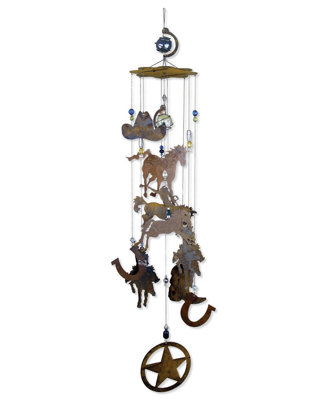 Chaka Metal Animals Wind Chime