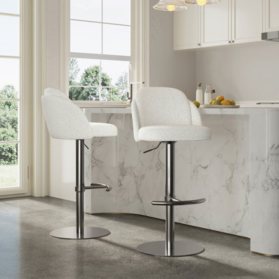 Tabouret pivotant à hauteur réglable