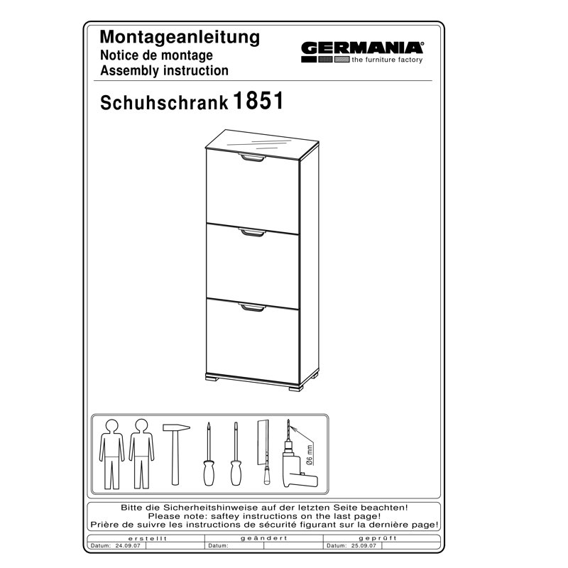Wheatfield 16 Pair Shoe Storage Cabinet, White / Walnut
